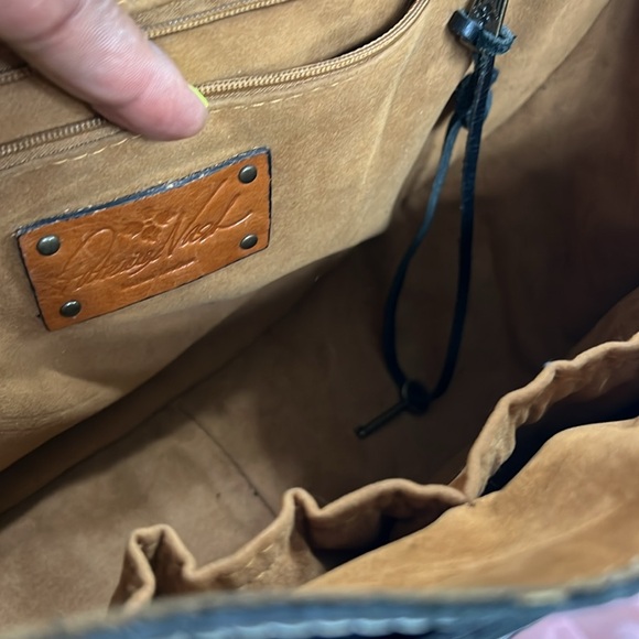 Patricia Nash Floral Crossbody Bag - Red and Black - Picture 10 of 10